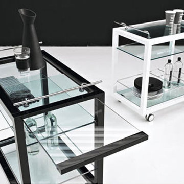 Profil Mobile Bar Cabinet by Cattelan Italia