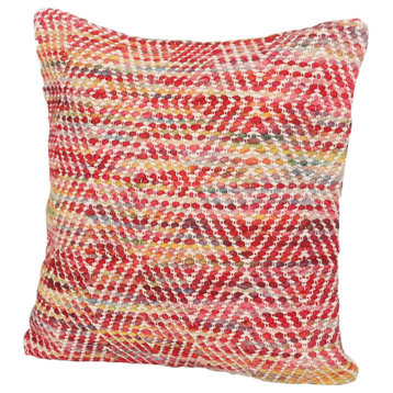 Frances Boho Cotton and Wool Pillow Cover