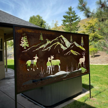 Hot Tub Privacy Panels