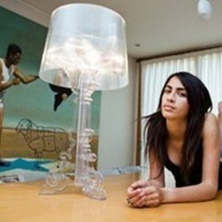 LB11 MODERN TRANSPARENT TABLE LAMP - Table Lamps