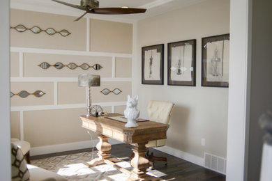 Home office - craftsman home office idea in Salt Lake City