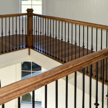 Project #34 | Elegant European Iron & Wood Staircase
