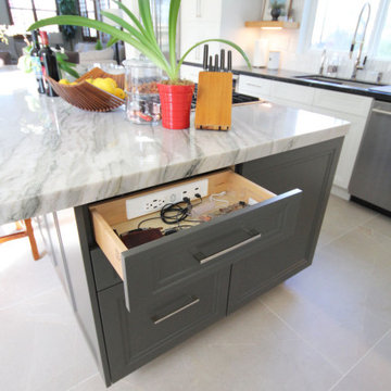 Kitchen In-Drawer Charging Outlets