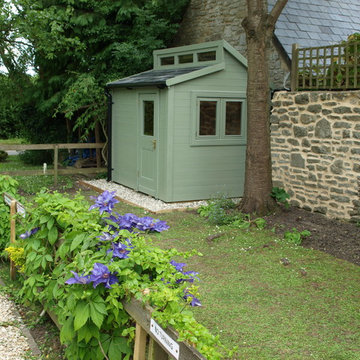 Bespoke Contemporary style Posh Shed