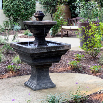 Ross, CA Backyard Redesigned to Replace the Lawn and Leaky Pool