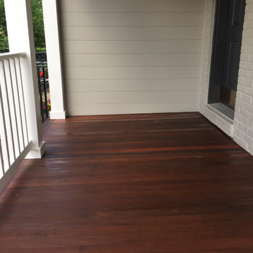 Del Ray Porch with IPE Decking