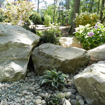 Boulder and Natural Elements Patio