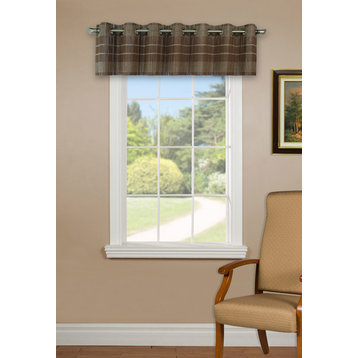 Bamboo Wood Valance With Grommets, 72"x12"