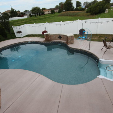 Steel Wall Vinyl Liner Mountain Lake (Oak Forest, IL)