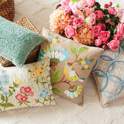 Spring Pillows - Decorative Pillows