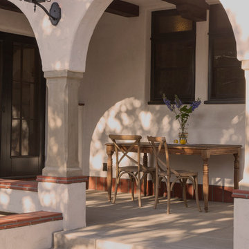 Close up of dining area
