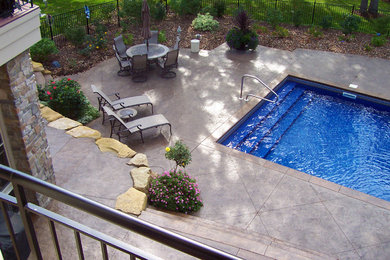 Inspiration for a modern exterior home remodel in Minneapolis