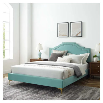 Mod 6580 Min Modway Furniture Adelaide Adelaide Performance Velvet Queen Platfor