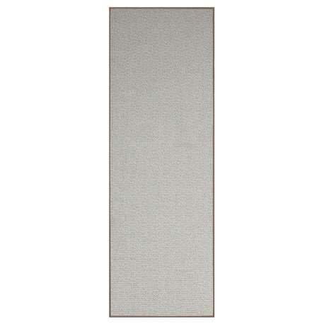 Abstract Contemporary Striped Pattern Modern Plush - Iconic Beige, 6' x 12' Rug