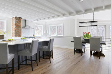 Kitchen - contemporary kitchen idea in Burlington