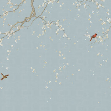 Chinoiserie wallpaper panels, USD300 to USD385 per panel