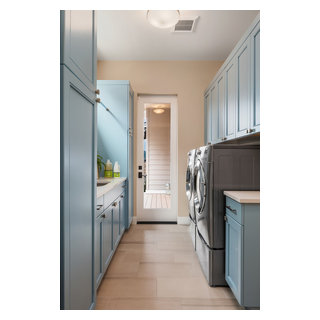 Sammamish Lakefront Design & Build - Transitional - Laundry Room ...
