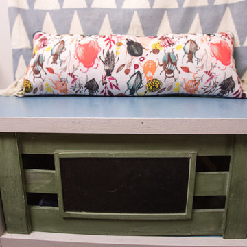 Coastal & Preppy Mud Room