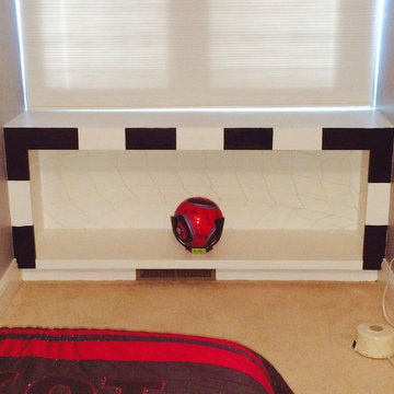 Soccer room window seat
