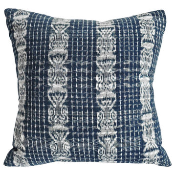 Indigo Guatemalan Pillow