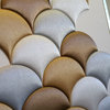 EZWALLcover, 3D Wall Panel, PU Leather/PU Foam Core, Decor "Amour"