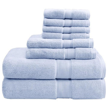 800GSM Cotton 8 Piece Towel Set, MPS73-198