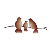 Novica My Pretty Family Steel Wall Sculpture