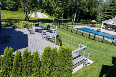 Trex Deck with Stainless Steel Cable Railing