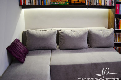 Home office - contemporary home office idea in Other