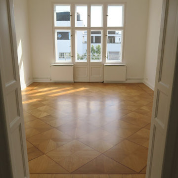 Mommsenstraße 1 Restaurierung Tafelparkett