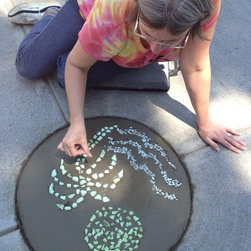 Glowing Concrete - Outdoor Lighting