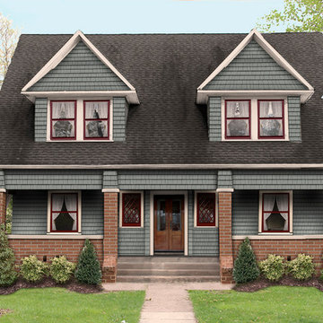 Aluminum Siding Removed from 1903 Craftsman