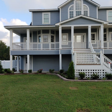 Residential Landscaping Services - Outdoor Plant Bed with Mulch