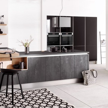 Comet - Concrete effect HPL door