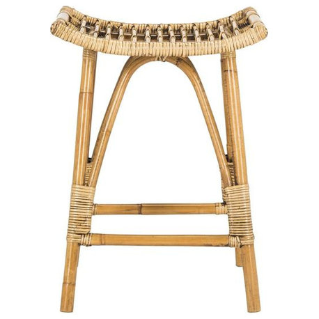 Leda Rattan Counter Stool, Wik6512A