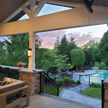 It's all about the details in this backyard remodel, Redbank, NJ