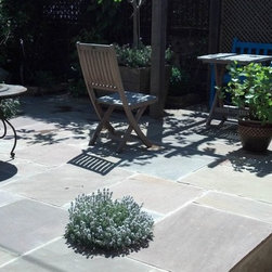 Tumbled Raj Green Sandstone Paving - Paving, Stones & Walling
