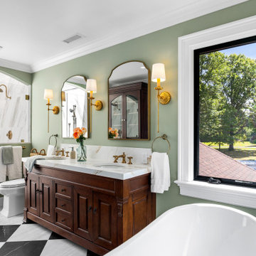 European-style Whole Home Design, Pound Ridge, NY