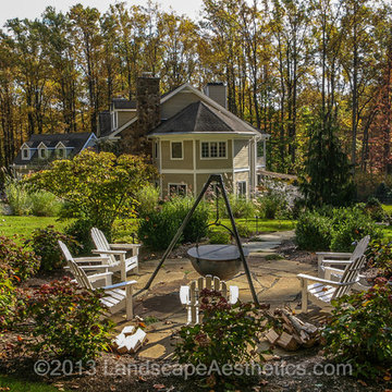 Somerset Hills, NJ Woodland Gardens & Stonework