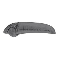 Inviting Home Inc. - Left Toucan Pull, Antique-Style Pewter - Cabinet And Drawer Handle Pulls
