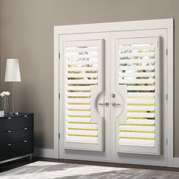 Window Spaces & Palm BeachTM polysatinTM shutter - Window Treatments