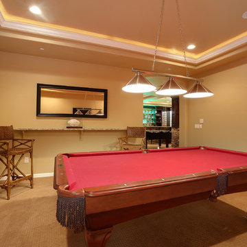 Dazzling Castle Pines Home with Theater and Bar with uplighting