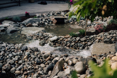 This is an example of a mid-sized landscaping in Other.