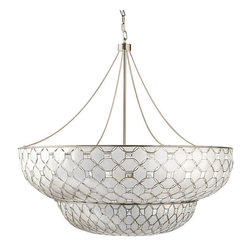 Roslin Capiz Chandelier - Chandeliers