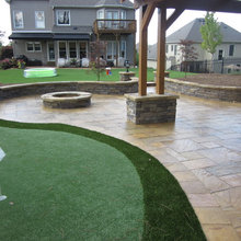 landscape and paver