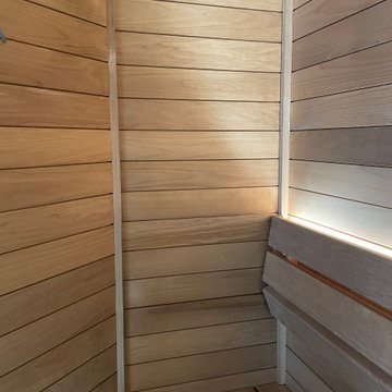 Closet To Custom Sauna Transformation