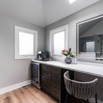 Soft Contemporary Primary Suite in Naperville