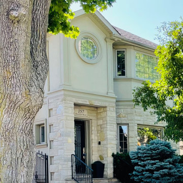 Renovation Stone Veneer Application