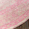Traditional Vienna 8'x10' Rectangle Rose Area Rug