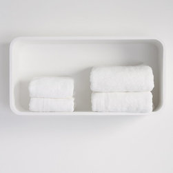 LUSSO STONE SOLID SURFACE STONE RESIN STORAGE CUBE MATT FINISH 600 CURVE - Products